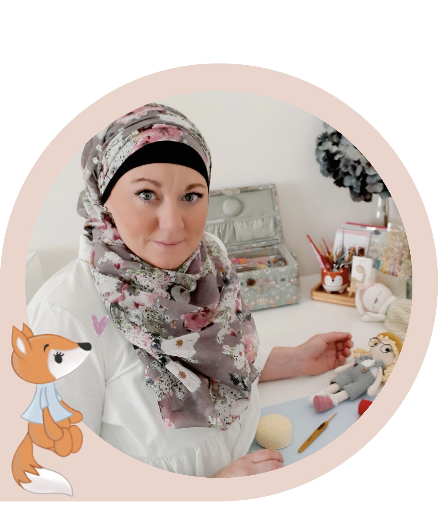 Pippi the fox sarahdee crochet
